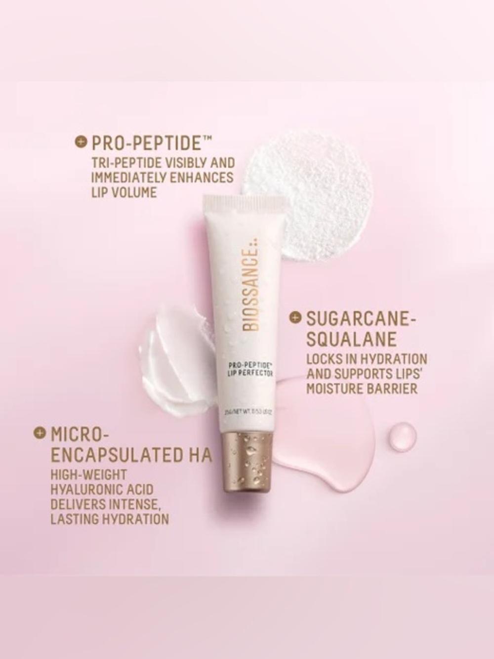 Biossance Pro-Peptide Lip Perfector NWT
